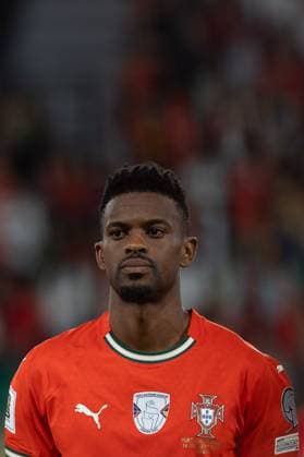 October 14, 2025, Lisbon, Lisbon, Portugal: Portugal and Wolverhampton defender NELSON SEMEDO (2) before the start of the game of Matchday 8 of Group 7 for World Cup 2026 Qualifier between Portugal and Republic of Hungary at Estadio Jose de Alvalade Lisbon Portugal - ZUMAs359 20251014_zsp_s359_059 Copyright: xAlexandrexdexSousax
