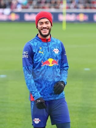 RB Leipzig - Training Bundesliga Leipzig, 14.10.2025, RB Leipzig Trainingszentrum,Fußball Bundesliga , RB Leipzig - Training , Im Bild: Romulo (40, RB Leipzig) ,