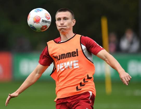 15.10.2025, xophax, Fussball 1.Bundesliga Saison 2025 2026 1.FC Köln Training Kristoffer Lund Leverkusen