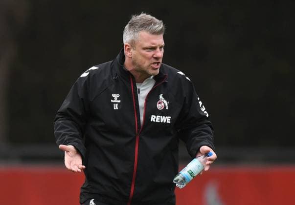 15.10.2025, xophax, Fussball 1.Bundesliga Saison 2025 2026 1.FC Köln Training Trainer Lukas Kwasniok Leverkusen