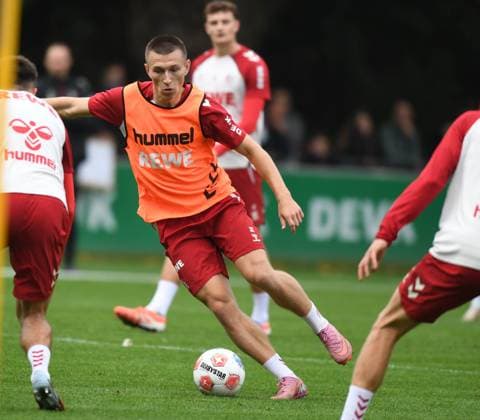 15.10.2025, xophax, Fussball 1.Bundesliga Saison 2025 2026 1.FC Köln Training Kristoffer Lund Leverkusen