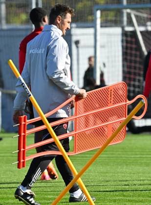 15.10.2025 - Fussball - 2. Fussball - Bundesliga - Saison 2025 2026 - 1. FC Nürnberg Nuernberg FCN ( Club ) - Training - Sportfoto Zink - xwoxzix - Miroslav Miro Klose ( Trainer 1. FC Nürnberg FCN )