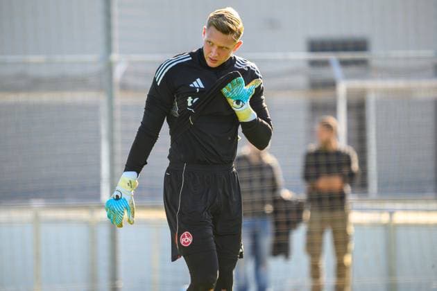 15.10.2025 - Fussball - 2. Fussball - Bundesliga - Saison 2025 2026 - 1. FC Nürnberg Nuernberg FCN ( Club ) - Training - Sportfoto Zink - xwoxzix - Jan Reichert (1, 1. FC Nürnberg FCN )