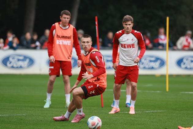 Training, 1. FC Köln, Kristoffer Lund (1. FC Köln), 15.10.2025, Bild: