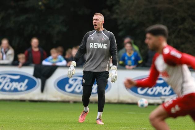 Training, 1. FC Köln, Marvin Schwäbe (1. FC Köln), 15.10.2025, Bild: