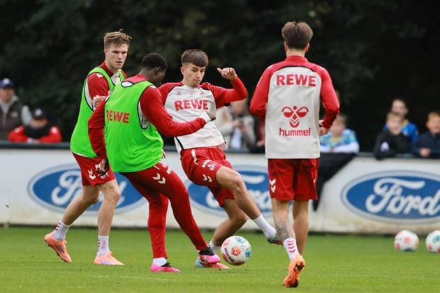 Training, 1. FC Köln, Luc Dabrowski (1. FC Köln), 15.10.2025, Bild: