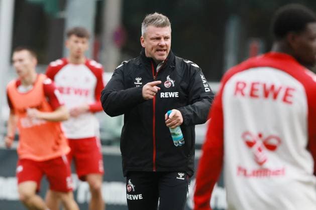 Training, 1. FC Köln, Lukas Kwasniok (1. FC Köln), 15.10.2025, Bild: