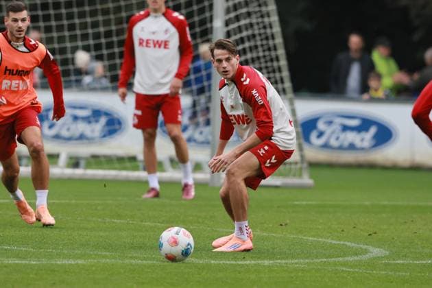 Training, 1. FC Köln, Jakub kaminski (1. FC Köln), 15.10.2025, Bild: