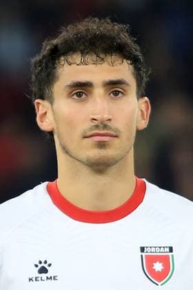 MOHAMMAD ABUALNADI, Giordania, Amichevole, Friendly match, 2025-26, Albania vs Jordan 4-2, 14-10-2025, Primo piano, Head shot, Close up CALCIO 2025-26 AMICHEVOLE ALBANIA-GIORDANIA 4-2