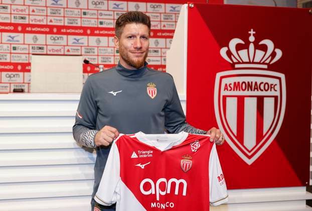 La Turbie, France - October 14, 2025: AS Monaco Football Club press conference, PK, Pressekonferenz at the Headquarter with new Belgian Head Coach Sebastien Pocognoli. Mandoga Media Germany AS Monaco Football Club team training at the Headquarter