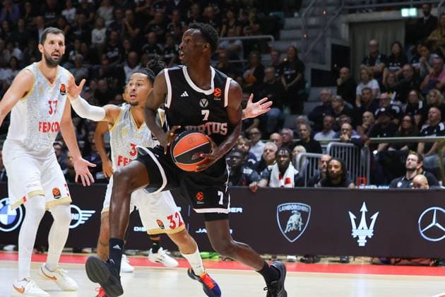 7 Saliou NIANG Virtus Olidata Match Virtus - AS Monaco 15-10-2025 during Virtus Bologna vs AS Monaco, Basketball Euroleague match in Bologna, Italy, October 15 2025  Copyright: xValentinoxOrsini IPAxSportx xipa-agency.netx xx IPA_66613953 IPA_Agency_IPA66613953
