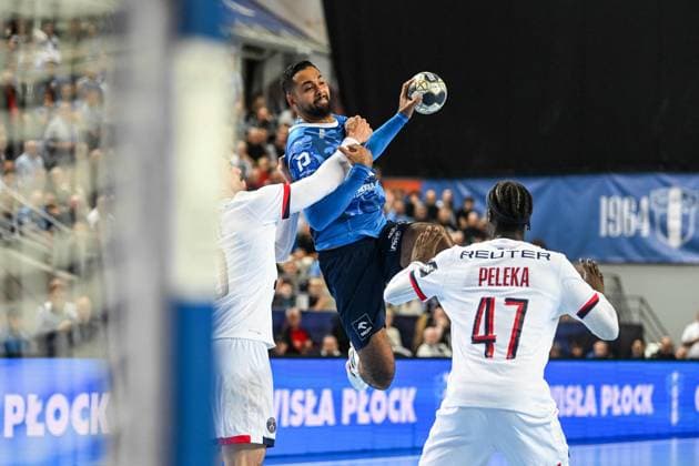 PLOCK 15.10.2025 MECZ 5. KOLEJKA LIGA MISTRZOW PILKA RECZNA MEZCZYZN SEZON 2025 2026 ORLEN WISLA PLOCK - PSG --- MENS HALDBALL EHF CHAMPIONS LEAGUE SEASON 2025 2026 MATCH: SPR WISLA PLOCK - PARIS SAINT-GERMAIN MELVYN RICHARDSON FOT. JACEK PRONDZYNSKI FOTOPYK NEWSPIX.PL --- newspix.pl 