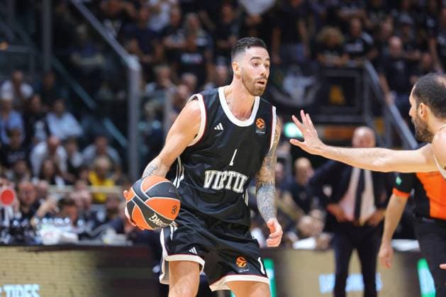 BASKET - Euroleague - Virtus Bologna vs AS Monaco 1 Luca VILDOZA Virtus Olidata Match Virtus - AS Monaco 15-10-2025 during Virtus Bologna vs AS Monaco, Basketball Euroleague match in Bologna, Italy, October 15 2025 Bologna Italy  Copyright: xIPAxSport ABACAx