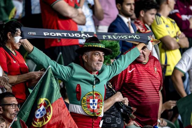 supporters of Portugal, during the match FOOTBALL - EUROPEAN QUALIFIERS - PORTUGAL - HUNGARY at the Estadio Jose Alvalade for the FIFA World Cup, WM, Weltmeisterschaft, Fussball 2026 UEFA Qualifiers - Group F - Matchday 4 season 2025-2026 in LISBON, Portugal on 14 October 2025, (photo by Stefan Koops EYE4images) xVIxANPxSportx xEYE4imagesxB.V.xIVx 539220300 originalFilename: 539220300.jpg