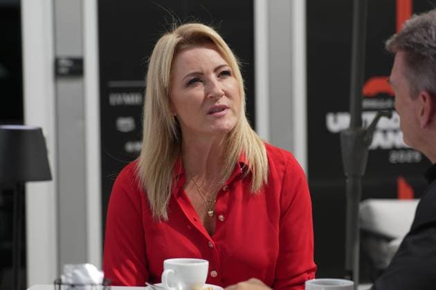 FORMULA 1 MSC CRUISES UNITED STATES GRAND PRIX 2025 16.10.2025, Circuit of The Americas, Austin, FORMULA 1 MSC CRUISES UNITED STATES GRAND PRIX 2025 , im Bild Sky England Kommentatorin Rachel Brookes