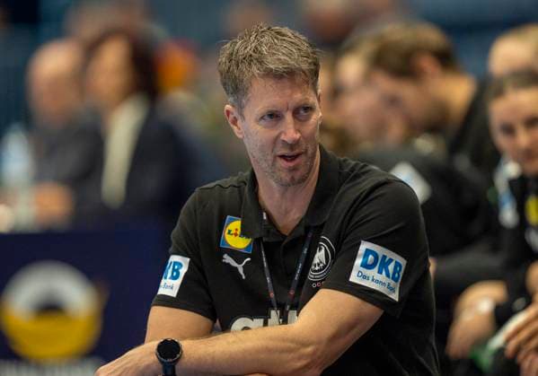 Markus Gaugisch (Deutschland, Trainer, Headcoach) 16.10.2025, Handball Frauen EM Qualifikation, Deutschland - Nordmazedonien in Gummersbach Copyright: HMBxMedia xMarcoxBader