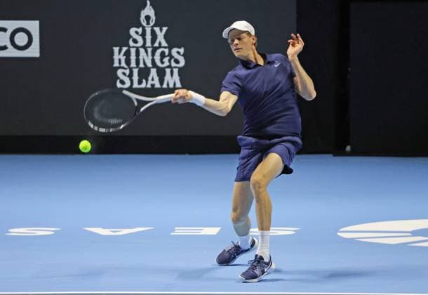 Tennis SIX KINGS SLAM 2025 Jannik Sinner (ITA), Riyadh, Saudi Arabia, October 16, 2025. Photo Felice Calabro  Copyright: xFelicexCalabro x xipa-agency.netx xFELICExCALABRO x IPA_Agency_IPA66668008