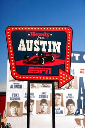 F1 GP of Amerika, Austin, Schild, Sign Austin USA