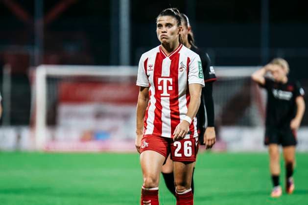 Google Pixel Frauen-Bundesliga: 1.FC Köln- Bayer 04 Leverkusen; 16.10.2025 Martyna Wiankowska (1. FC Köln, 26) Google Pixel Frauen-Bundesliga: 1.FC Köln- Bayer 04 Leverkusen, Franz-Kremer-Stadion ;16.10.2025 Copyright: xBEAUTIFULxSPORTS Freisenx