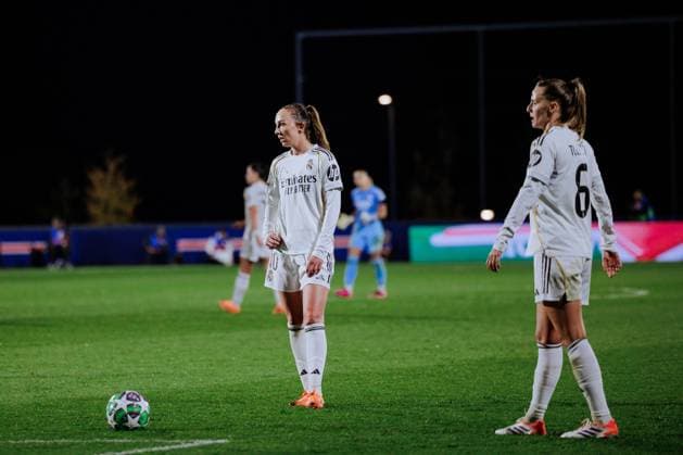 Caroline Weir (10 Real Madrid) in action during the UEFA Womens Champions League game between Paris Saint-Germain and Real Madrid at Campus PSG in Poissy, France. Copyright: xPaulinexFIGUETx xSPPx Sportspressphoto_SPR43508