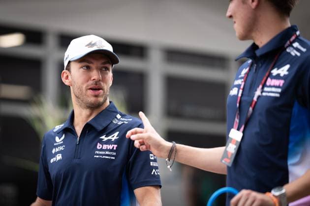 F1 - UNITED STATES GRAND PRIX 2025 GASLY Pierre (fra), Alpine F1 Team A525, portrait during the 2025 Formula 1 United States Grand Prix, 19th round of the 2025 FIA Formula One World Championship, WM, Weltmeisterschaft from October 17 to 19, 2025 on the Circuit of the Americas, in Austin, Texas, United States of America - AustinUnited States  Copyright: xDPPIx