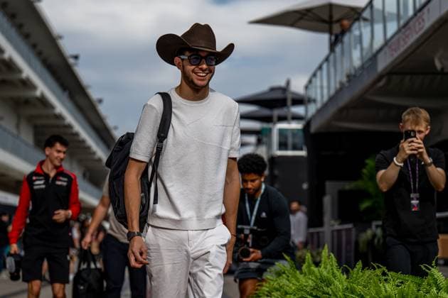 AUSTIN, TEXAS, UNITED STATES: Esteban Ocon, racing for the Haas F1 team during the 2025 Formula 1 United States Grand Prix at the Circuit of the Americas in Austin, Texas, United States