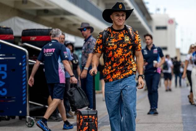 AUSTIN, TEXAS, UNITED STATES: Isack Hadjar, racing for the Racing Bulls team during the 2025 Formula 1 United States Grand Prix at the Circuit of the Americas in Austin, Texas, United States