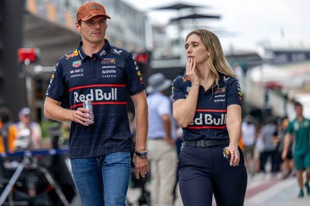 AUSTIN, TEXAS, UNITED STATES: Max Verstappen, racing for the Red Bull Racing team during the 2025 Formula 1 United States Grand Prix at the Circuit of the Americas in Austin, Texas, United States