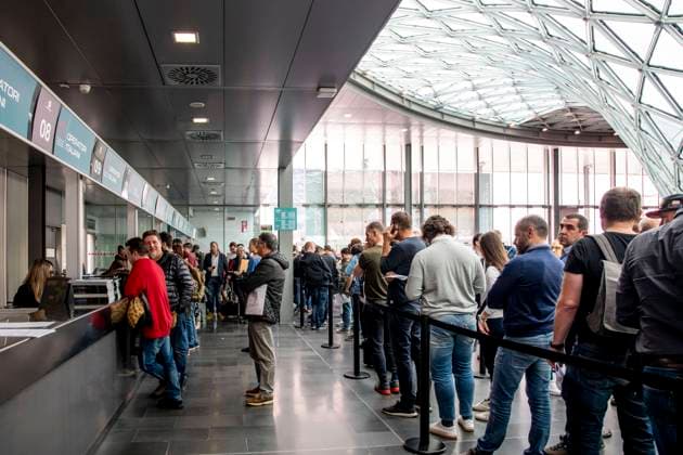 First day of the Eicma 2019 fair at RHO Fiera in Milan. Marco Passaro Fotogramma, - 2019-11-05 p.s. la foto e utilizzabile nel rispetto del contesto in cui e stata scattata, e senza intento diffamatorio del decoro delle persone rappresentate  Copyright: xMarcoxPassarox xFOTOGRAMMAx  Copyright: xMarcoxPassaroxviaxwww.imago-images.dex ximagoximages IndependentxPhotoxAgencyxInt.x imago0094845392h