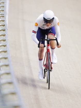 2025 UCI Para-Cycling Track World Championships Picture by Alex Whitehead SWpix.com - 17 10 2025 - Cycling - 2025 UCI Para-Cycling Track World Championships - Rio Olympic Velodrome, Rio de Janeiro, Brazil - MC2 Sprint 200m Flying Start Qualifying - Matthew Robertson (Great Britain) Copyright: x xSWpix.comx(t axPhotographyxHubxLtd)xAlexxWhitehead SWpix.comx SWP-3030-9701