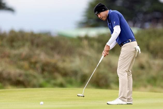 REPRO FREE*PRESS RELEASE NO REPRODUCTION FEE* EDITORIAL USE ONLY Carey Cup, Portmarnock Golf Club, Dublin 17 10 2025 Darin Goldstein Darin Goldstein 17 10 2025  Copyright: x INPHO LaszloxGeczox LG_007016