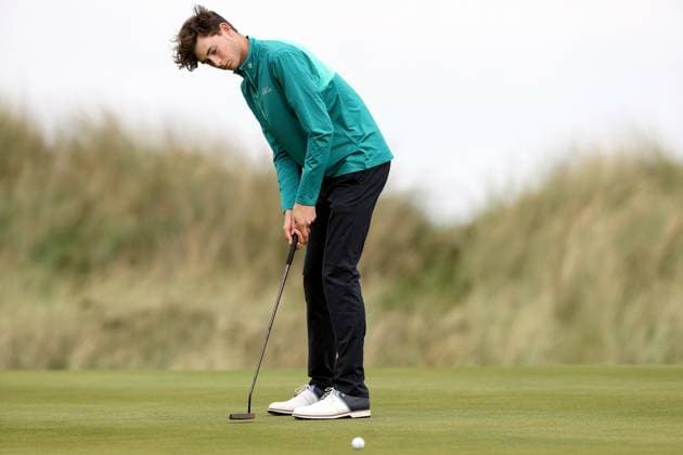 REPRO FREE*PRESS RELEASE NO REPRODUCTION FEE* EDITORIAL USE ONLY Carey Cup, Portmarnock Golf Club, Dublin 17 10 2025 Dylan Holmes Dylan Holmes 17 10 2025  Copyright: x INPHO LaszloxGeczox LG_007141