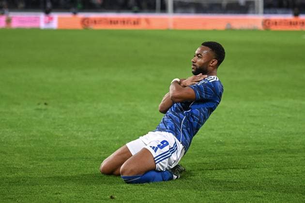 17.10.2025, Fussball, 2. Bundesliga, Saison 2025 2026, 9. Spieltag, Hannover 96 - FC Schalke 04, Moussa Sylla (FC Schalke 04) freut sich über das Tor zum 0:2, xRHR-FOTO YYx