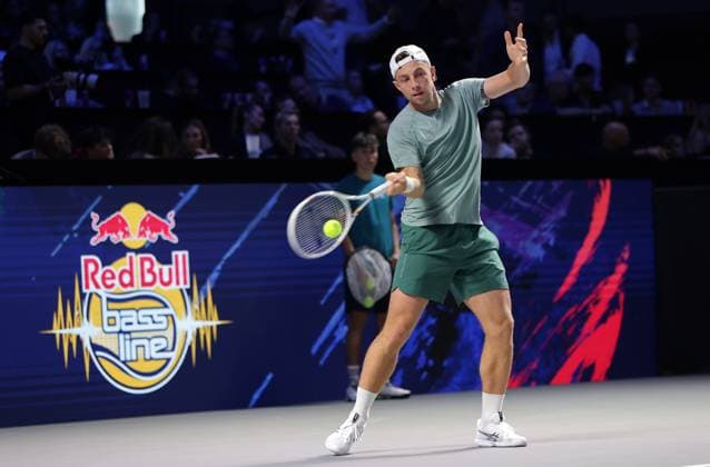 TENNIS - ATP, Tennis Herren Erste Bank Open VIENNA,AUSTRIA,17.OCT.25 - TENNIS - ATP World Tour, Erste Bank Open, Red Bull BassLine. Image shows Tallon Griekspoor (NED).  GEPAxpictures xWalterxLuger
