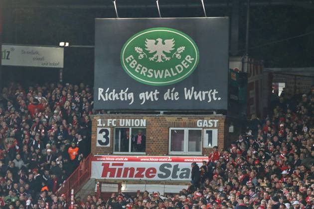 Berlin, Deutschland, 17.10.2025: Stadion Alte Försterei: 7. Spieltag, Saison 2025 26, 1. Fußball-Bundesliga: Union Berlin - Borussia Mönchengladbach: Ednstand 3:1 Copyright: xdtsxNachrichtenagenturx dts_89010