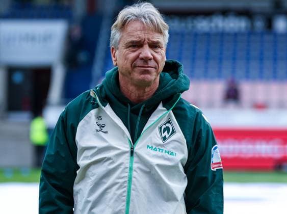 Cheftrainer Ole Werner (SV Werder Bremen), 1. FC Heidenheim 1846 vs. SV Werder Bremen, DFL, Bundesliga, Saison 2025 2026, Voith Arena, Hinrunde, 7. Spieltag, 18.10.2025 DFB regulations prohibit any use of photographs as image sequences and or quasi-video Heidenheim Baden-Wuerttemberg Deutschland