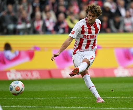 18.10.2025, xophax, Fussball 1.Bundesliga Saison 2025 2026 1.FC Köln Rhein Energie Stadion Luca Waldschmidt ( 1.FC Köln ) Köln