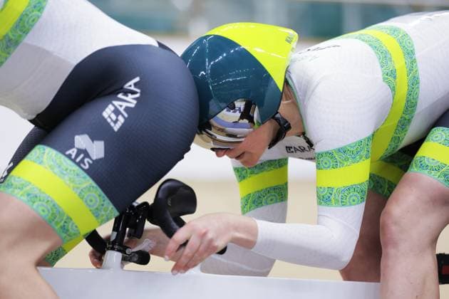2025 UCI Para-Cycling Track World Championships Picture by Alex Whitehead SWpix.com - 18 10 2025 - Cycling - 2025 UCI Para-Cycling Track World Championships - Rio Olympic Velodrome, Rio de Janeiro, Brazil - WB 1 km Time Trial Qualifying - Jessica Gallagher (Australia) Copyright: x xSWpix.comx(t axPhotographyxHubxLtd)xAlexxWhitehead SWpix.comx SWP-3030-9975