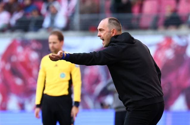 RB Leipzig - Hamburg Bundesliga Leipzig, 18.10.2025, Red Bull Arena, Fussball, Bundesliga, Spieltag 7 , RB Leipzig vs. Hamburger SV , Im Bild: Trainer Ole Werner (RB Leipzig) ,