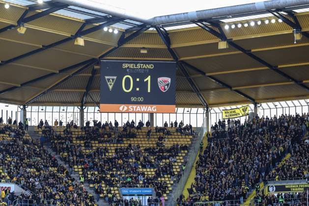 3. Liga; Alemannia Aachen - FC Ingolstadt 04; Spielstand nach 90 Minuten 0:1 3. Liga - FC Ingolstadt 04 Saison 2025 2026 Alemannia Aachen