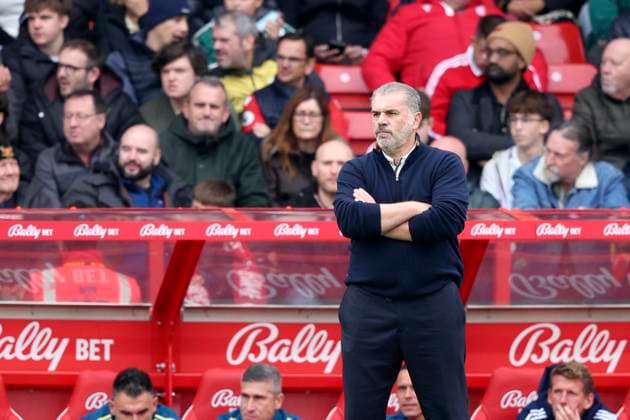 Nottingham Forest v Chelsea - Premier League Ange Postecoglou Head Coach of Nottingham Forest on the side line during the Premier League match between Nottingham Forest and Chelsea at City Ground on October 18, 2025 in Nottingham, England. Nottingham City Ground England United Kingdom Copyright: xNealxSimpson Sportsphoto APLx 14138860
