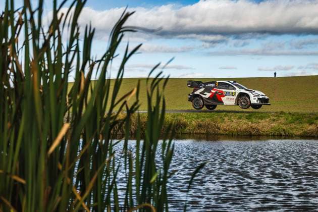AUTO - WRC, Motorsport Rallye, WM - CENTRAL EUROPEAN RALLY 2025 05 Sami PAJARI, Marko SALMINEN, Toyota GR Yaris Rally1, action during the 2025 Central European Rally, 12th round of the 2025 WRC World Rally Car Championship, from October 16 to 19, 2025 at Bad Griesbach, Bavaria, Germany - Bad GriesbachGermany  Copyright: xNikosxKatikisx