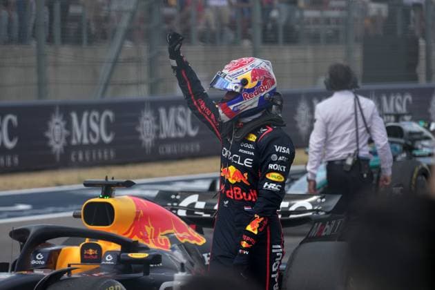 FORMULA 1 MSC CRUISES UNITED STATES GRAND PRIX 2025 18.10.2025, Circuit of The Americas, Austin, FORMULA 1 MSC CRUISES UNITED STATES GRAND PRIX 2025 , im Bild Sieger des Sprintrennens Max Verstappen (NLD), Oracle Red Bull Racing