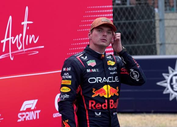 FORMULA 1 MSC CRUISES UNITED STATES GRAND PRIX 2025 18.10.2025, Circuit of The Americas, Austin, FORMULA 1 MSC CRUISES UNITED STATES GRAND PRIX 2025 , im Bild Sieger des Sprintrennens Max Verstappen (NLD), Oracle Red Bull Racing