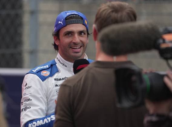 FORMULA 1 MSC CRUISES UNITED STATES GRAND PRIX 2025 18.10.2025, Circuit of The Americas, Austin, FORMULA 1 MSC CRUISES UNITED STATES GRAND PRIX 2025 , im Bild 3.Platz für Carlos Sainz Jr. (ESP), Atlassian Williams Racing