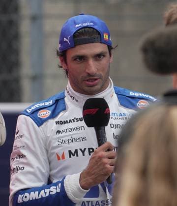 FORMULA 1 MSC CRUISES UNITED STATES GRAND PRIX 2025 18.10.2025, Circuit of The Americas, Austin, FORMULA 1 MSC CRUISES UNITED STATES GRAND PRIX 2025 , im Bild 3.Platz für Carlos Sainz Jr. (ESP), Atlassian Williams Racing