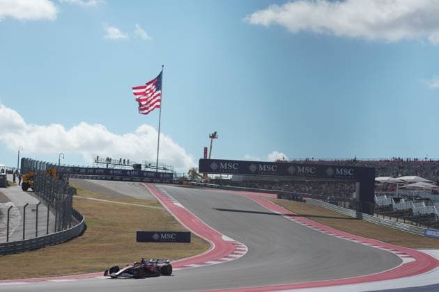 FORMULA 1 MSC CRUISES UNITED STATES GRAND PRIX 2025 18.10.2025, Circuit of The Americas, Austin, FORMULA 1 MSC CRUISES UNITED STATES GRAND PRIX 2025 , im Bild Charles Leclerc (MCO), Scuderia Ferrari HP