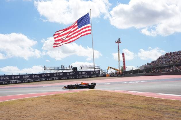 FORMULA 1 MSC CRUISES UNITED STATES GRAND PRIX 2025 18.10.2025, Circuit of The Americas, Austin, FORMULA 1 MSC CRUISES UNITED STATES GRAND PRIX 2025 , im Bild Max Verstappen (NLD), Oracle Red Bull Racing