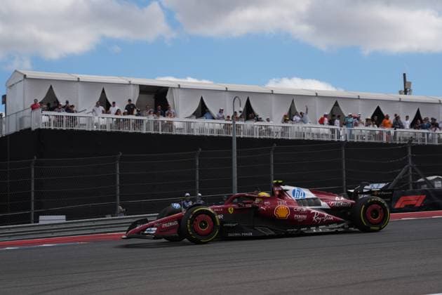 FORMULA 1 MSC CRUISES UNITED STATES GRAND PRIX 2025 18.10.2025, Circuit of The Americas, Austin, FORMULA 1 MSC CRUISES UNITED STATES GRAND PRIX 2025 , im Bild Lewis Hamilton (GBR), Scuderia Ferrari HP