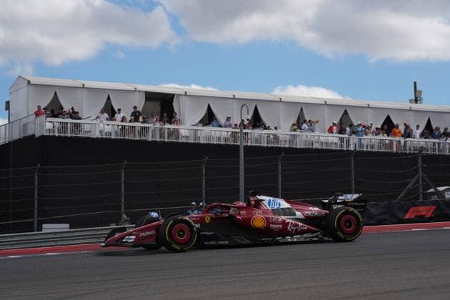 FORMULA 1 MSC CRUISES UNITED STATES GRAND PRIX 2025 18.10.2025, Circuit of The Americas, Austin, FORMULA 1 MSC CRUISES UNITED STATES GRAND PRIX 2025 , im Bild Charles Leclerc (MCO), Scuderia Ferrari HP